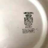 Floral pie dish Sarreguemines Epernay