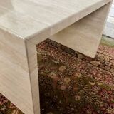 Travertine coffee table from the 70s