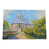 oil on canvas, landscape