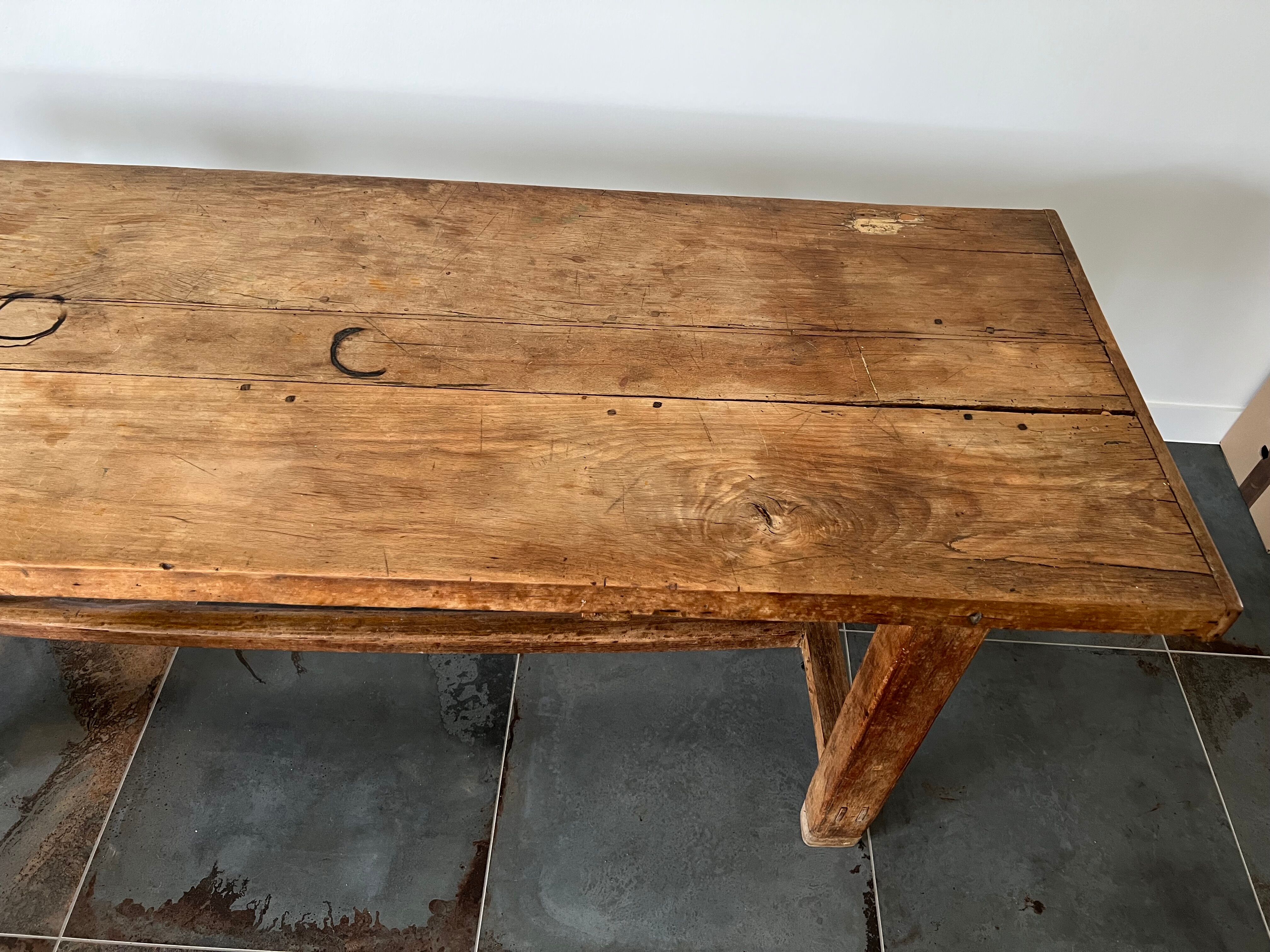Vintage farm table