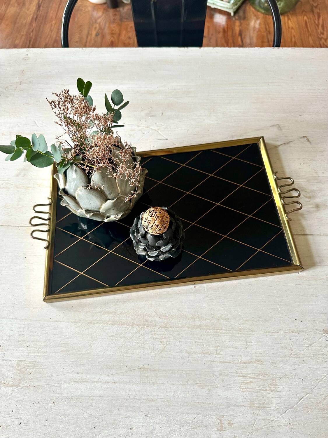Plateau art déco