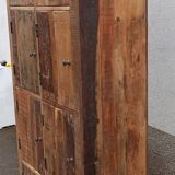 Armoire 8 portes en bois ancien