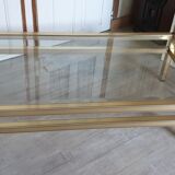 Golden coffee table