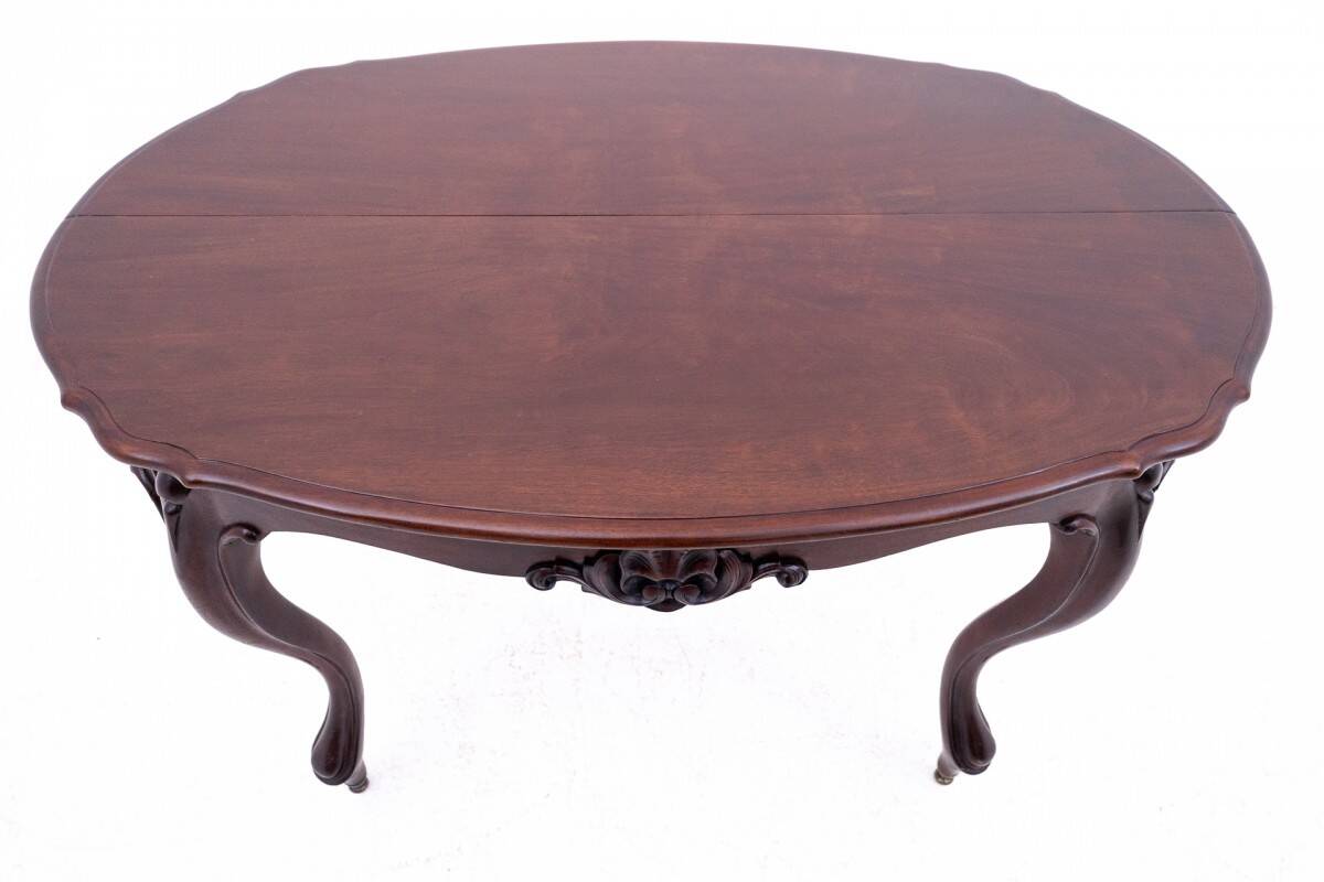 Mahogany table, Western Europe, circa 1920.