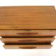 Scandinavian teak commode, Bröderna Gustavssons, Markaryd, Sweden, 1960.