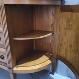Half-moon Directoire buffet in solid wood in very good condition