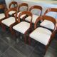 Set of 8 vintage Baumann Gondole chairs, 1960s.