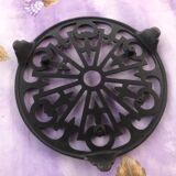 Vintage cast iron underside