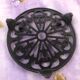 Vintage cast iron underside