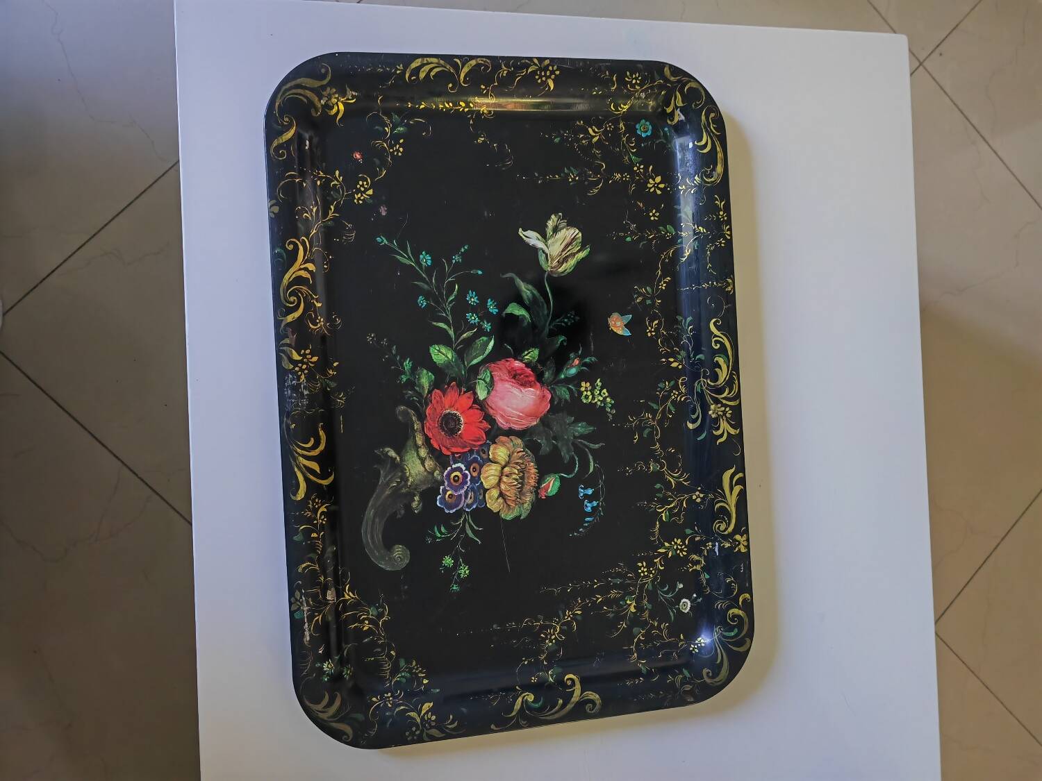 Napoleon III style English tray