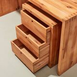 Ate van Apeldoorn Desk / Table + Chest of Drawers for Houtwerk Hattem Netherlands 1960s