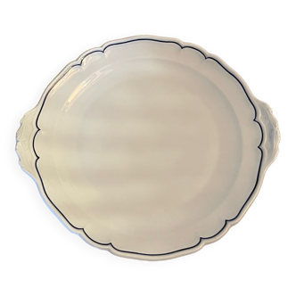 Plat à tarte porcelaine Limoges
