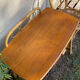 Rattan desk and chair