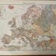 Carte de l'Europe géologique de 1897