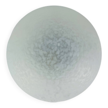 Applique boule Domec XL verre moucheté de Vianne, demi-sphère, plafonnier