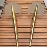 Pair of Alien wall lamps - Metalarte - 2000s