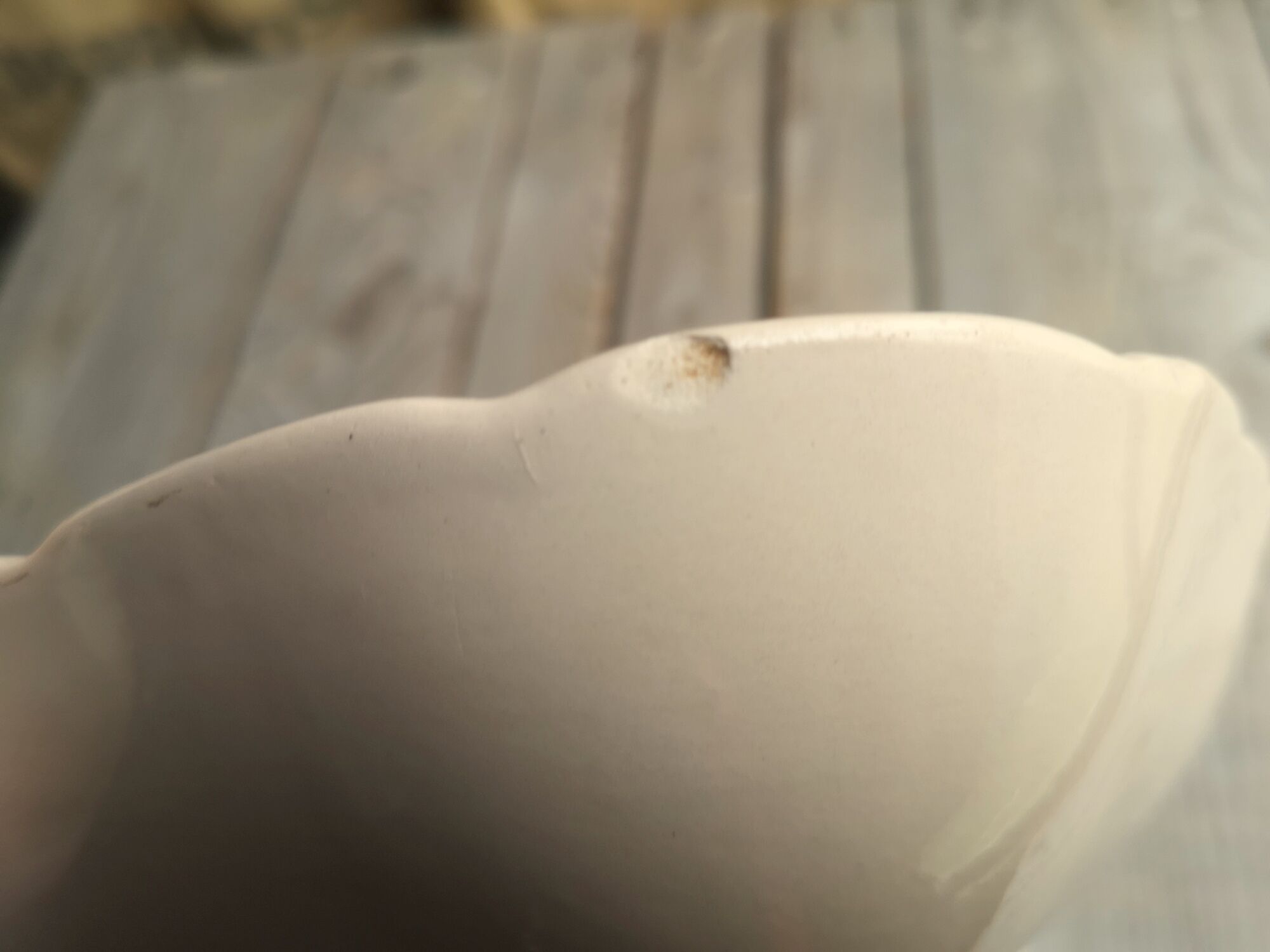 Ancient Saladier in Pink Ceramics by Digoin Sarreguemines Floral Decoration