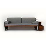 Restored Bauhaus Tubular Steel Sofa by Robert Slezak, 1930s