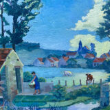 Landscape signed Charlot 1969-1973