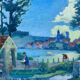 Landscape signed Charlot 1969-1973