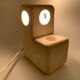 Pied de lampe en pierre naturelle
