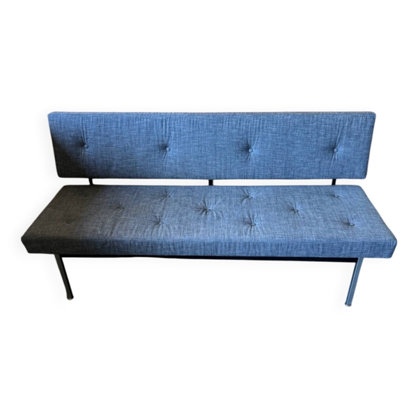 Canapé banquette gris