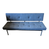 Gray sofa bench