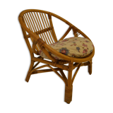 Fauteuil en rotin enfant