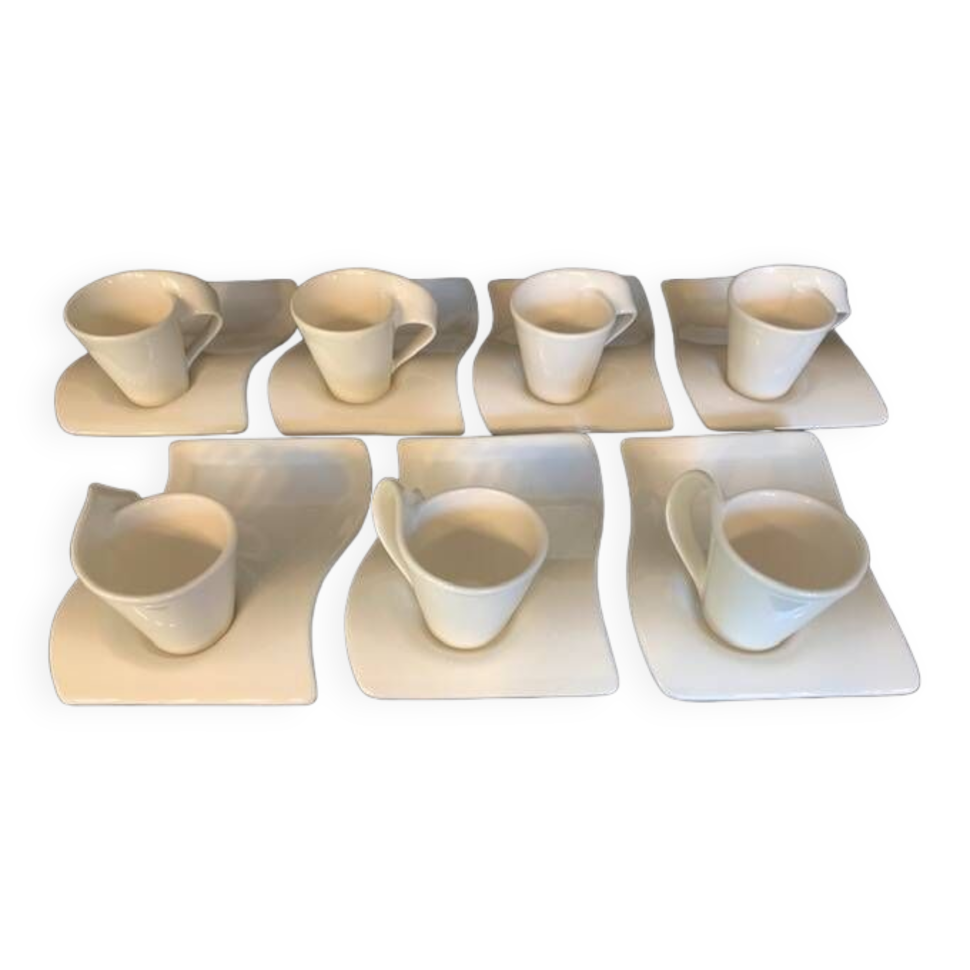 Villeroy and Boch wave coffee cup and saucer