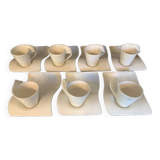 Villeroy and Boch wave coffee cup and saucer