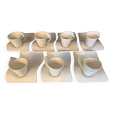 Villeroy and Boch wave coffee cup and saucer