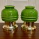 Paire de lampes verre Design scandinave 1950.