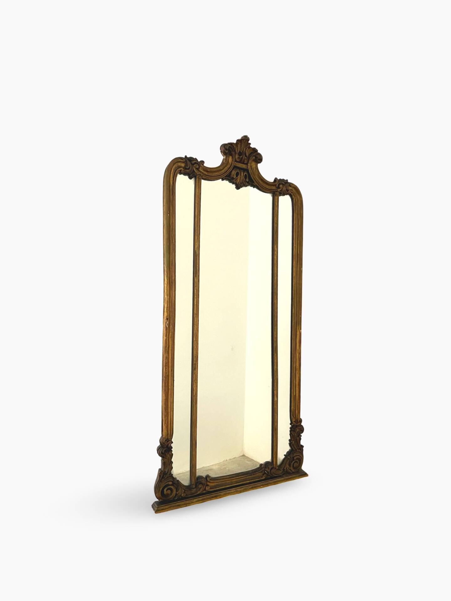 Antique Italian wall mirror, 19th century.