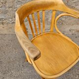 Baumann armchair light wood