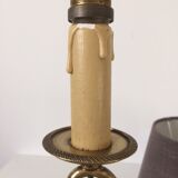 Classic bronze dolphin lamp" Louis XV style