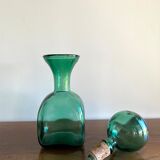 Old glass decanter from the 70s