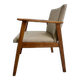 Suite de 2 fauteuils vintage / assises simples / assises club