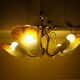 Chandelier to 5 branches art deco 1980