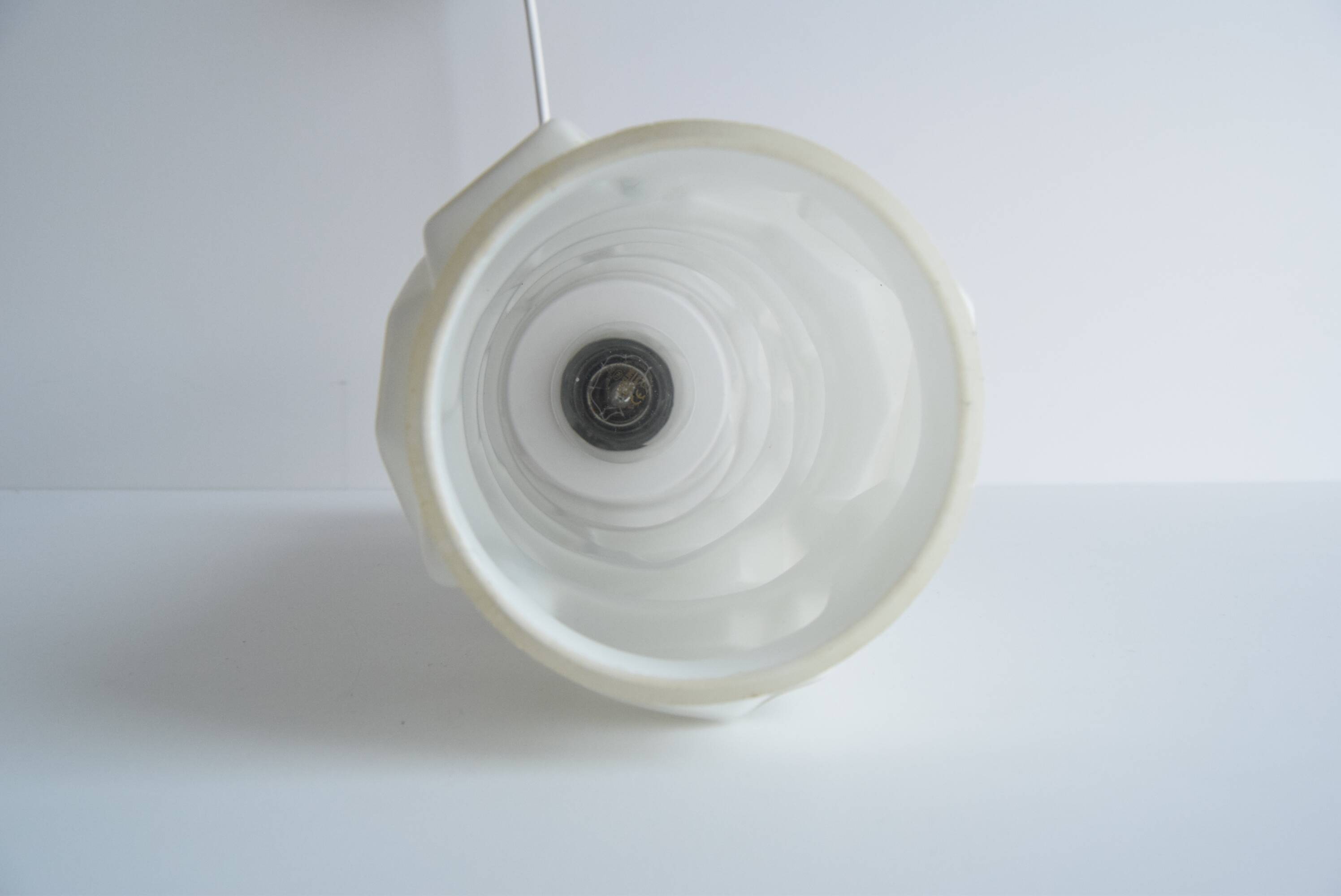 Iconic pendant lamp Ivan Jakeš made of opal glass