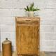 Small buffet with tapered legs, jam jar.