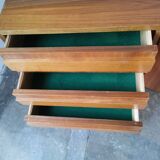 Vintage sideboard, walnut veneer