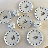 6 Bernardaud plates for Air France