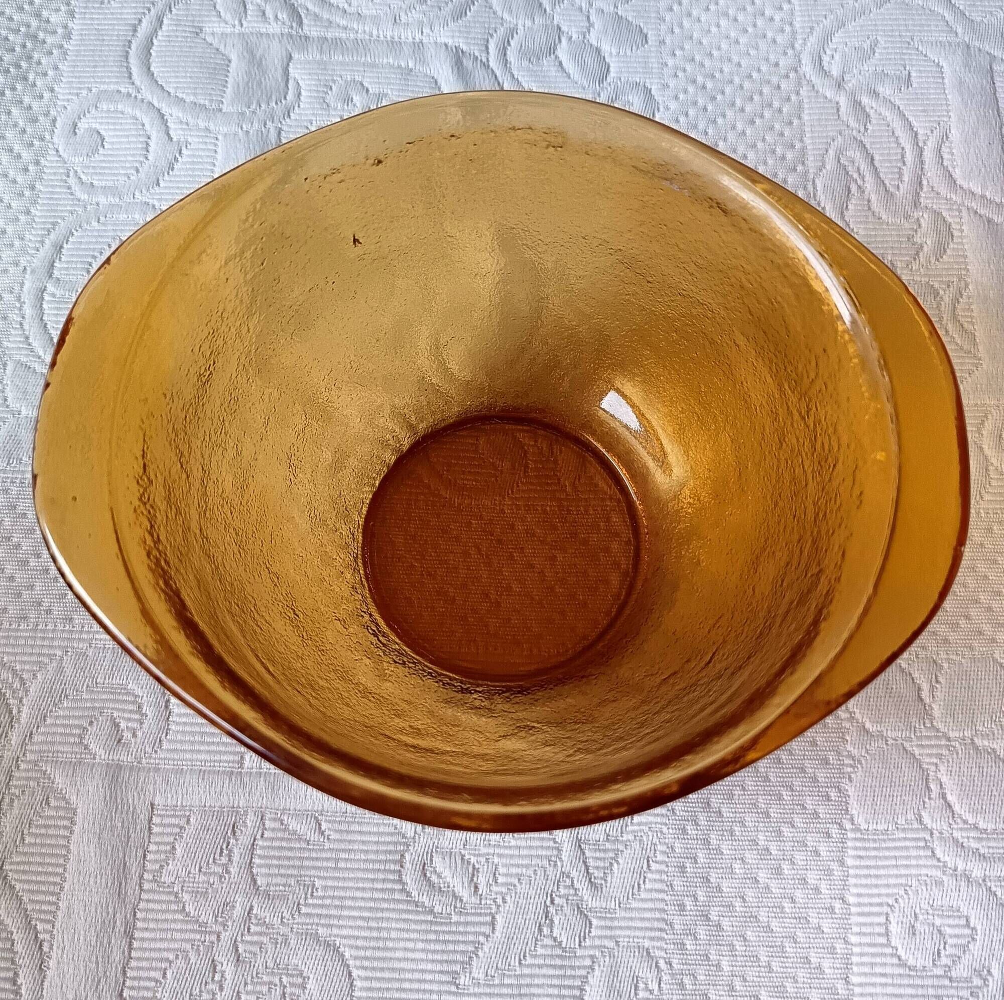 4 ear bowls Arcoroc Sierra, Vintage 70's bowls, France