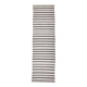 brown cream wool runner kilim , kilim for corridor  76x268 cm