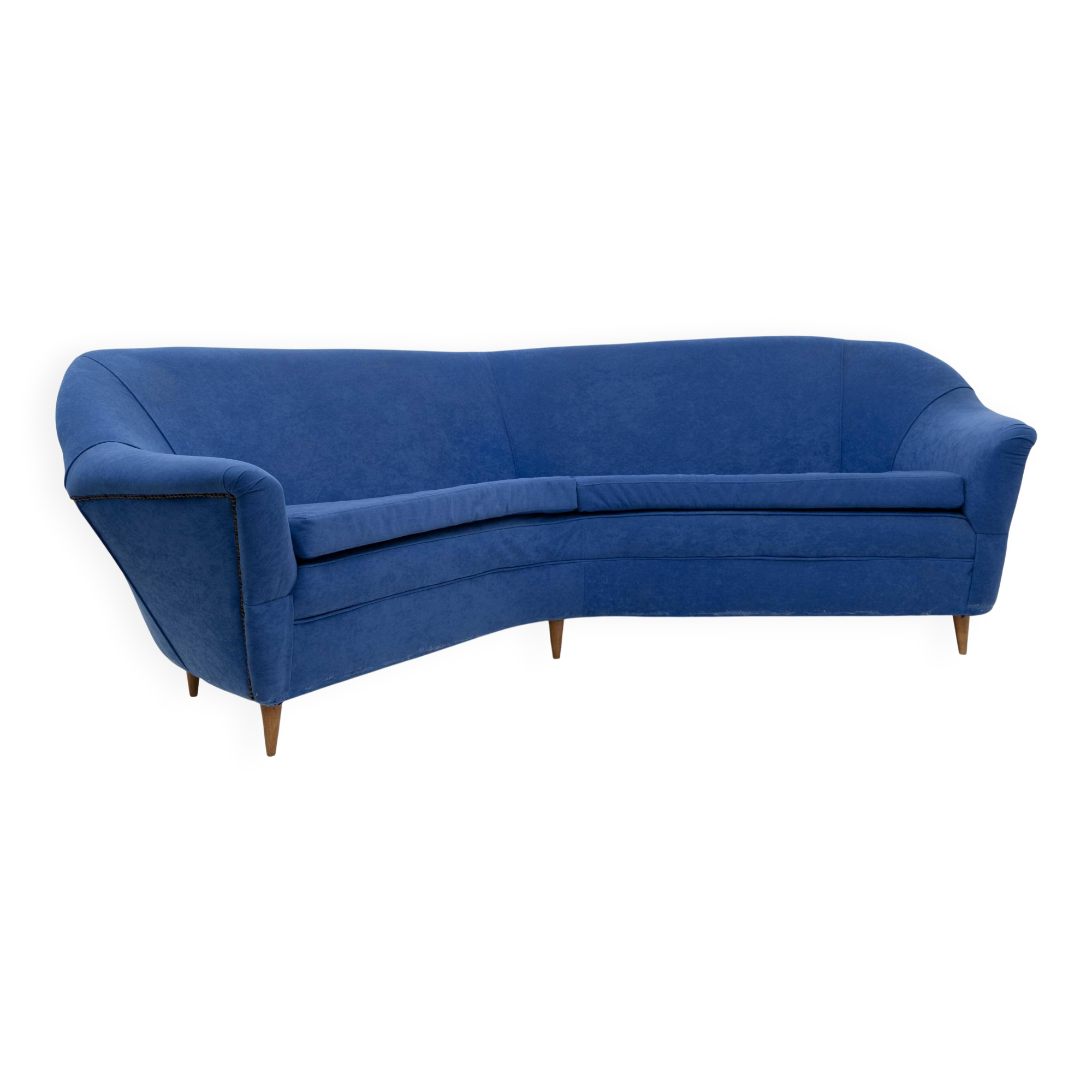Ico Parisi Mid-Century Modern Italian Corner Sofa for Ariberto Colombo, 50