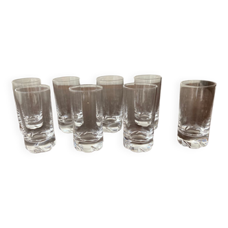 Daum crystal glasses Blanzey model