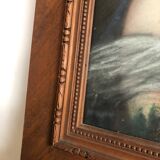 Tableau pastel de jeune fille