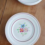 Lot de 6 assiettes à dessert Ceranord, modèle Bettina
