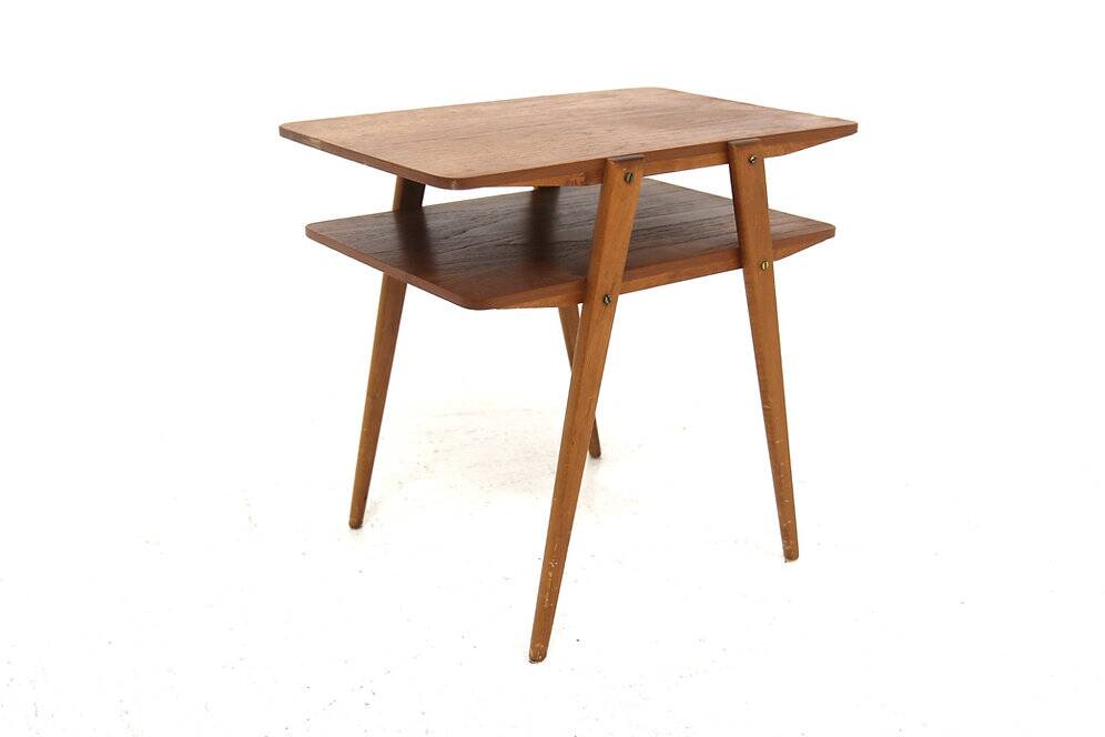 Scandinavian teak bedside table, Sweden, 1960s