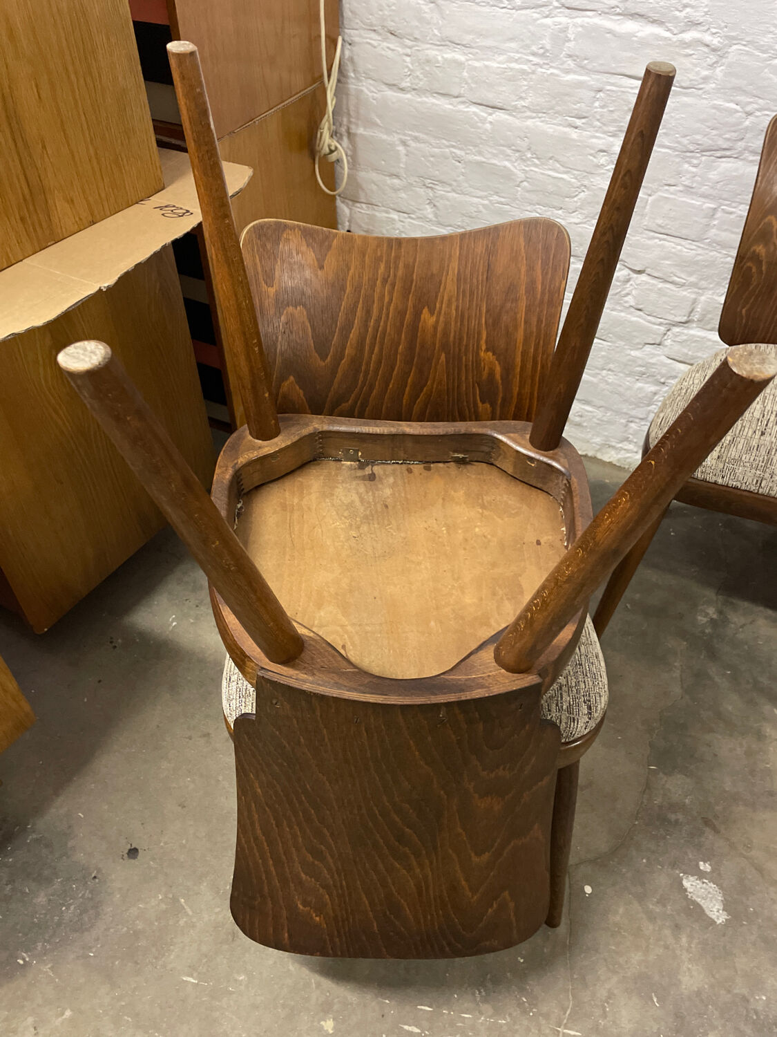 Vintage wooden chairs